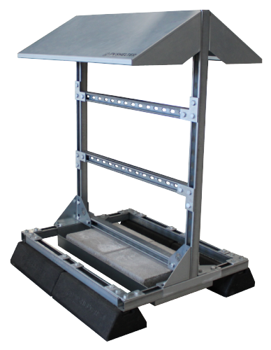 PVshelter B2B Type 150 Partly-Assembled