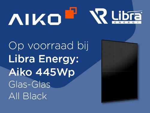 Aiko 445Wp Glas-Glas All Black