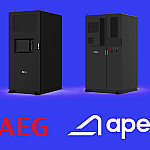 New AEG commercial home battery model presented by Apex Power Supplies