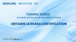 TIANWU Series Liquid-Cooling All-in-One Energy Storage Earns UL9540A Certification, Setting a New Industry Safety Benchmark